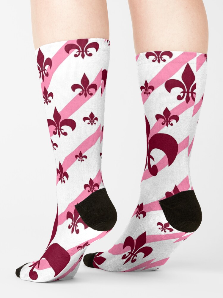 Fleur de Lis Women's Socks