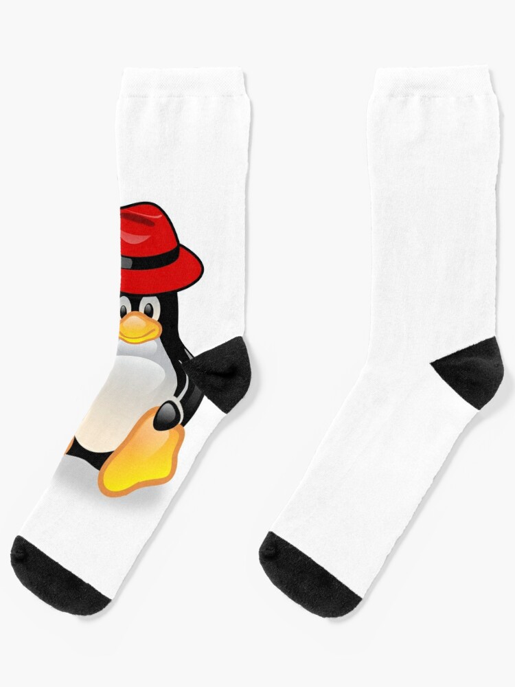 Red sales hat socks