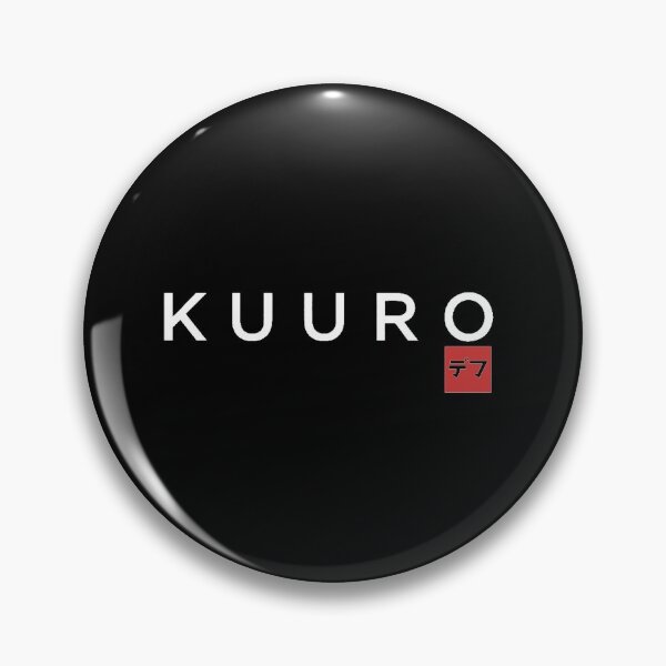 Item preview, KUURO sticker (white) designed and sold by Galakzi.