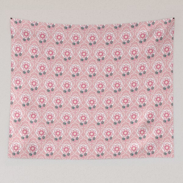 Item preview, Pretty Pink Cute Daisy Flower Garden Bold designed and sold by flowtojoy.