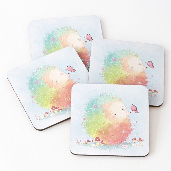 Item preview, Cute Rainbow Hedgehog designed and sold by zanbo.