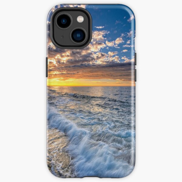 Ocean Sea Beach Sunset Waves iPhone Tough Case