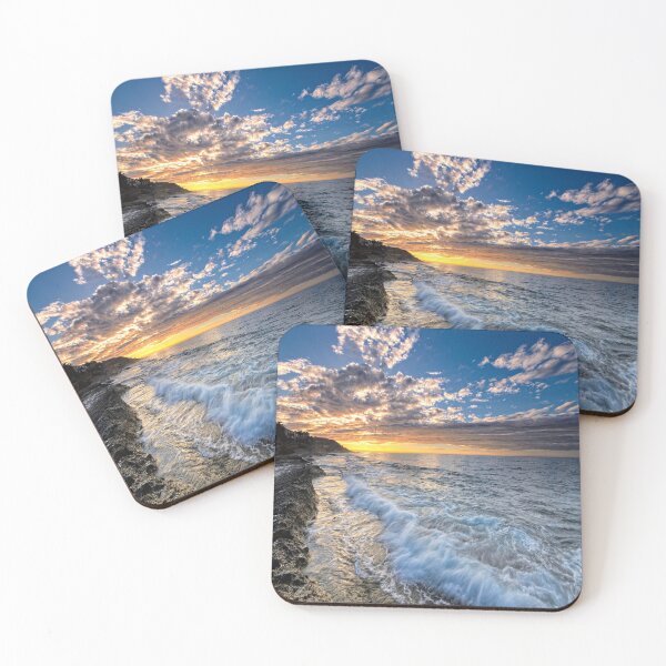Item preview, Ocean Sea Beach  Sunset Waves designed and sold by BlackDiamond96.