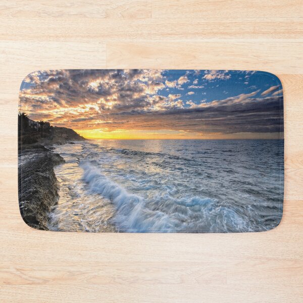 Item preview, Ocean Sea Beach  Sunset Waves designed and sold by BlackDiamond96.