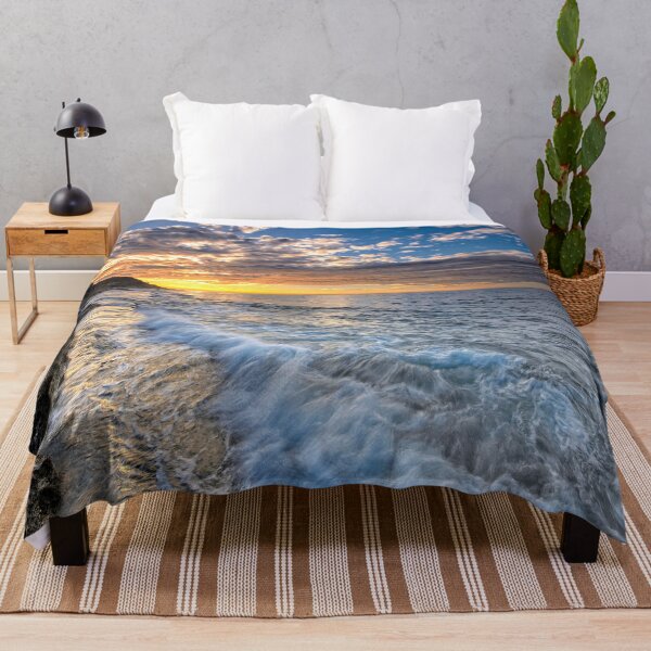 Item preview, Ocean Sea Beach  Sunset Waves designed and sold by BlackDiamond96.