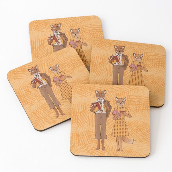 Item preview, Mr. and Mrs. Fox designed and sold by artbyavasai.