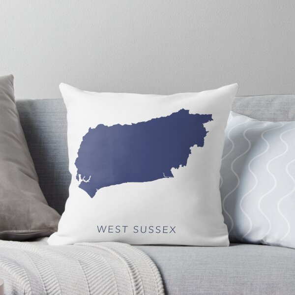 Item preview, Map of West Sussex UK designed and sold by By-Danni-Marie.