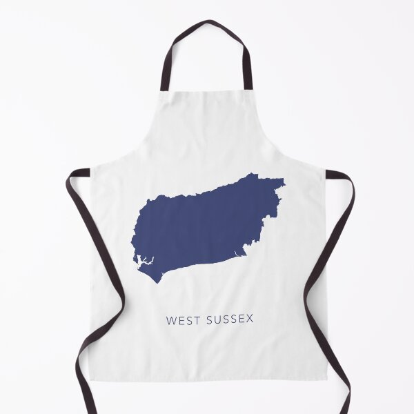 Item preview, Map of West Sussex UK designed and sold by By-Danni-Marie.