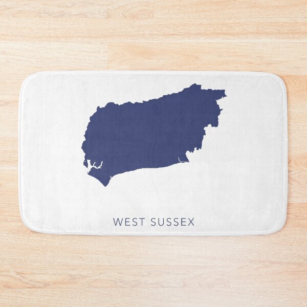 Item preview, Map of West Sussex UK designed and sold by By-Danni-Marie.