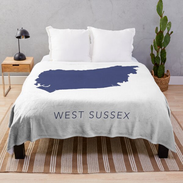 Item preview, Map of West Sussex UK designed and sold by By-Danni-Marie.