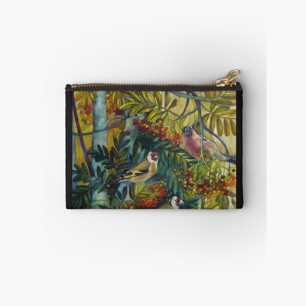 Item preview, Goldfinches in the sorb-tree "sorbus aucuparia " designed and sold by elisabetta trevisan.