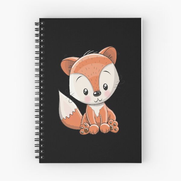 Artikelvorschau, Fox Cute Kawaii Cartoon entworfen und verkauft von ProjectX23.