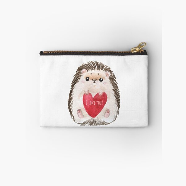 Artikelvorschau, Igel rotes Herz "Ich liebe dich entworfen und verkauft von zanbo.