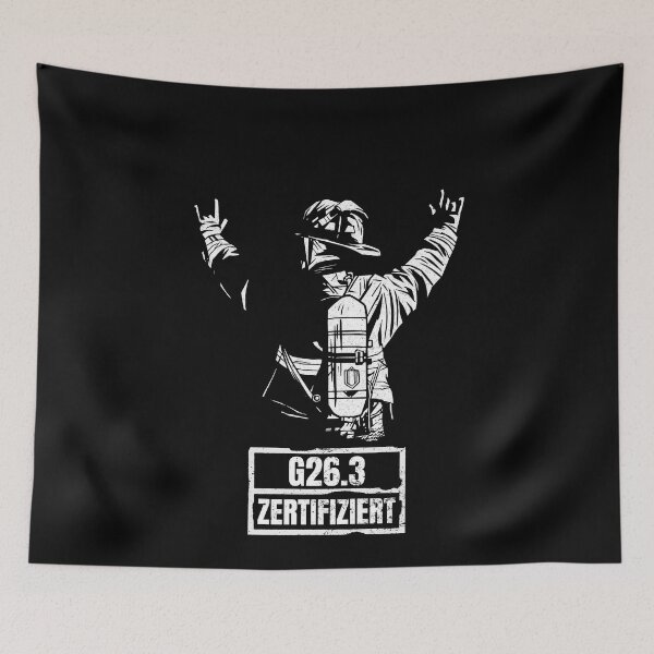 Item preview, Fire Department G26.3 Certified Firefighter Firefighter Firefighter Respiratory Protection Gift designed and sold by leofel.