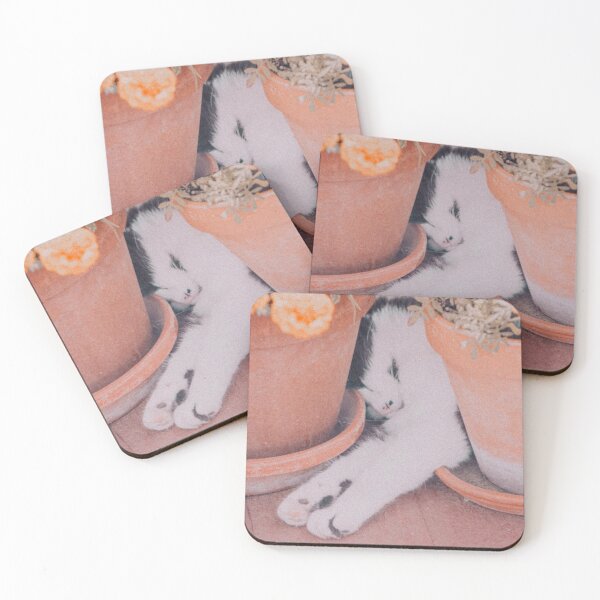 Item preview, Cute Sleeping Cat Retro Photo designed and sold by graemariedesign.