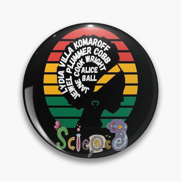 Item preview, FEMALE SCIENTIST SILHOUTTE BLACK HISTORY MEDICAL LABORATORY SCIENTIST  designed and sold by Hippiesole.