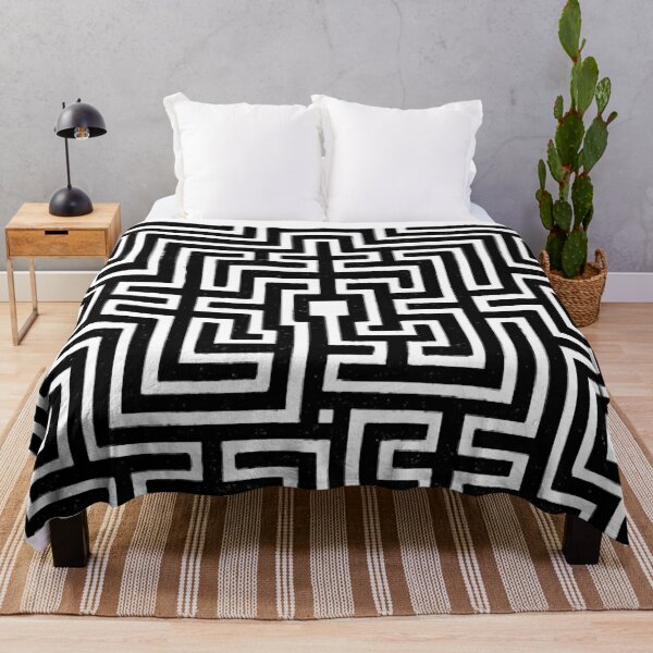 Item preview, "Zebra Maze" designed and sold by bohokitty.