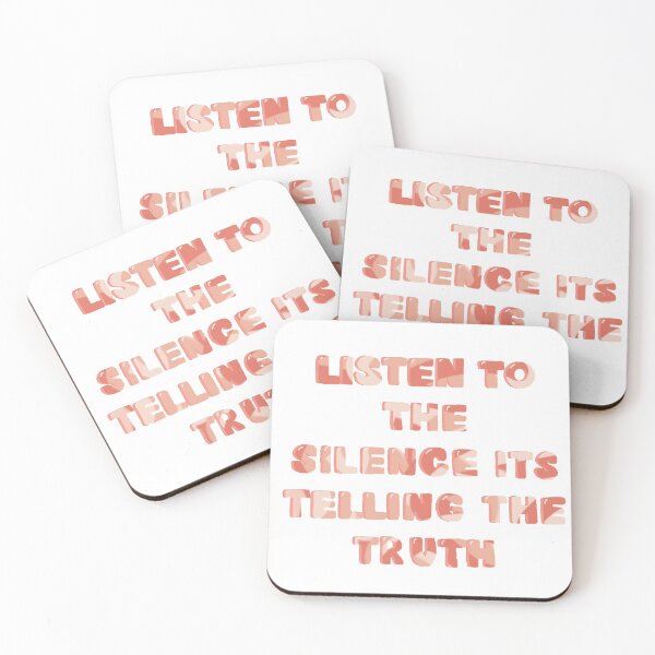 Item preview, Escucha el silencio, está diciendo la verdad designed and sold by stay-grateful.