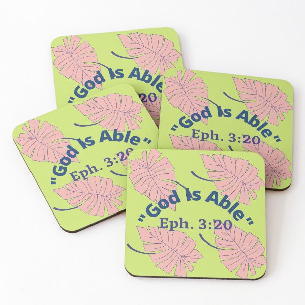 Item preview, God Is Able-Ephesians 3:20 designed and sold by tellit24seven.