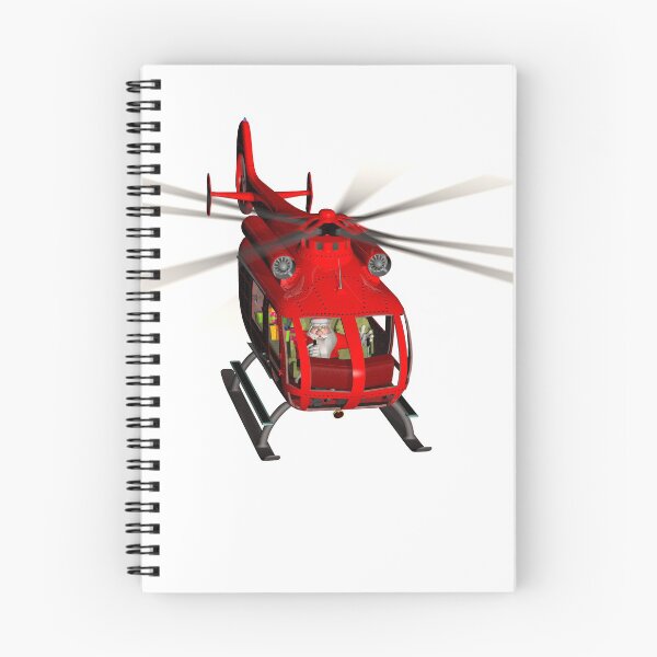 Item preview, Santa Claus Flies A Helicopter designed and sold by Mythos57.