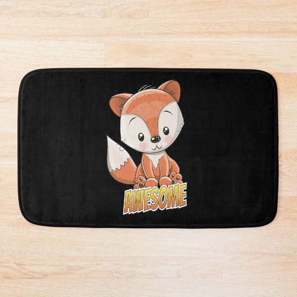 Artikelvorschau, Fox Awesome Cute Kawaii Cartoon entworfen und verkauft von ProjectX23.