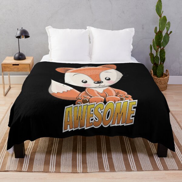 Artikelvorschau, Fox Awesome Cute Kawaii Cartoon entworfen und verkauft von ProjectX23.
