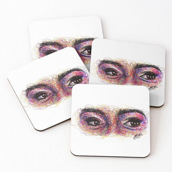 Item preview, Scribbled Eyes designed and sold by ArtbyBroghan.