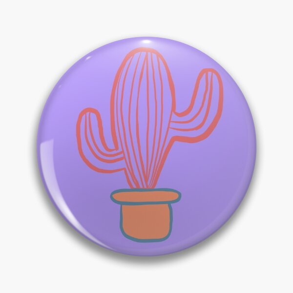Item preview, Purple cactus designed and sold by Attenborough_Fan.