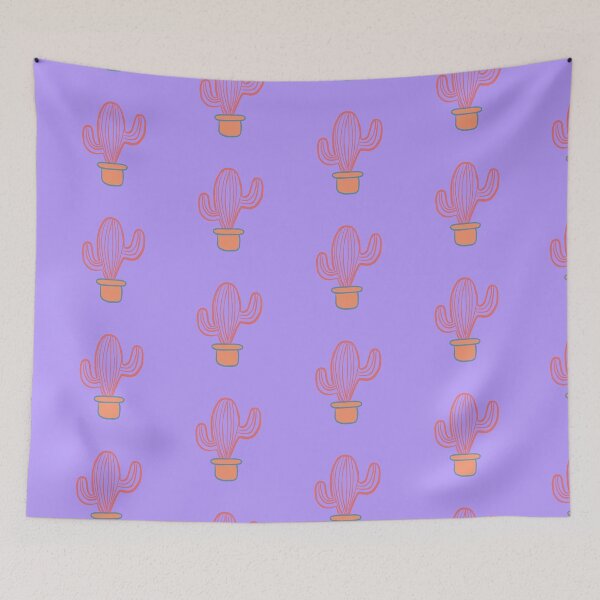 Item preview, Purple cactus designed and sold by Attenborough_Fan.