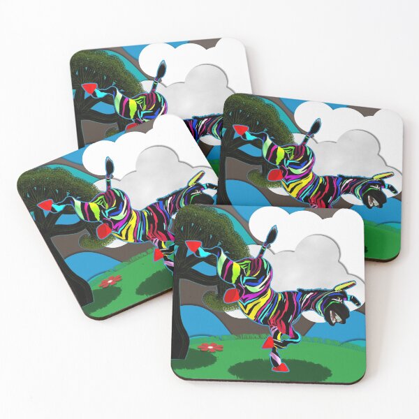 Item preview, Zapped Zebra Zing trying a Rain Dance designed and sold by Kay Patterson.