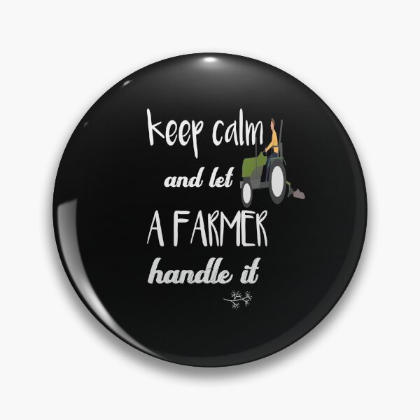 Item preview, keep calm and let a farmer handle it t-shirt Classic T-Shirt designed and sold by Ikgha.
