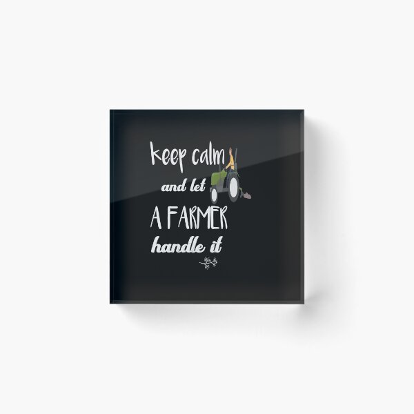 Item preview, keep calm and let a farmer handle it t-shirt Classic T-Shirt designed and sold by Ikgha.