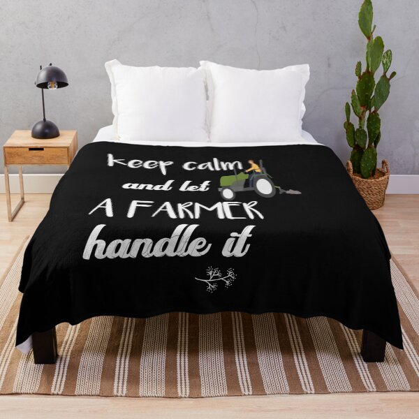 Item preview, keep calm and let a farmer handle it t-shirt Classic T-Shirt designed and sold by Ikgha.