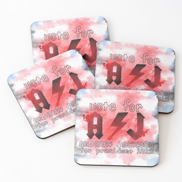 Item preview, Bloody Bloody Andrew Jackson - Vote AJ designed and sold by ColourAndBrush.