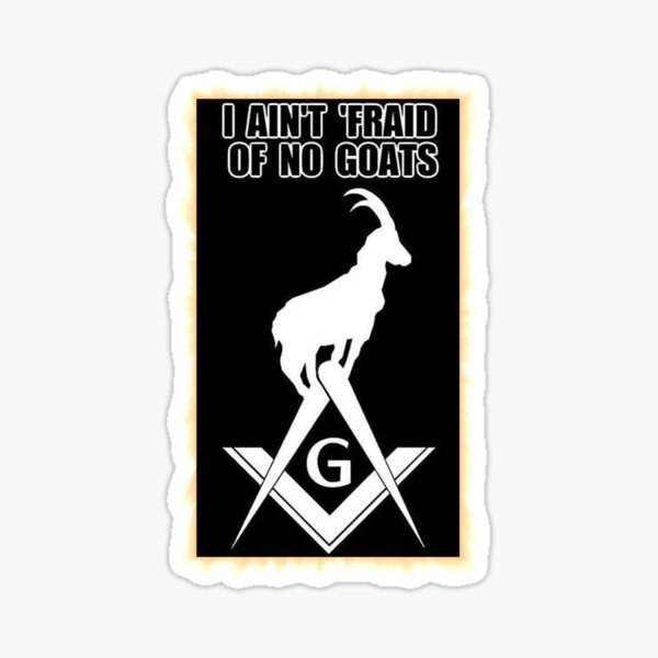 I Ain't Afraid Of No Goat T Shirt 100% Cotton Oats Goat Cubs Goa