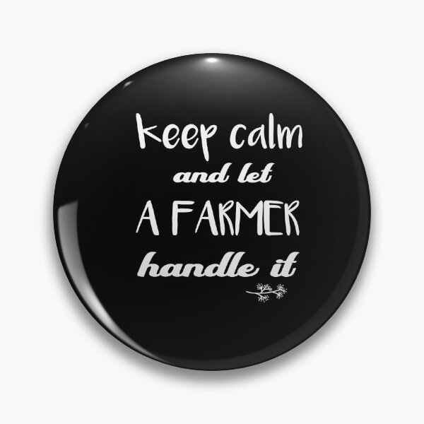 Item preview, keep calm and let a farmer handle it t-shirt Classic T-Shirt designed and sold by Ikgha.