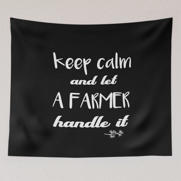 Item preview, keep calm and let a farmer handle it t-shirt Classic T-Shirt designed and sold by Ikgha.
