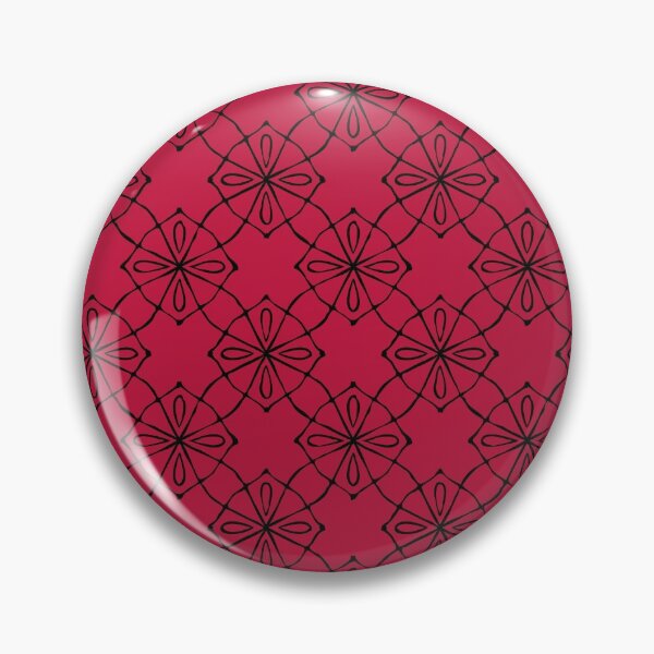 Item preview,  Geometric Pattern  Linked Pink Black designed and sold by Antava.