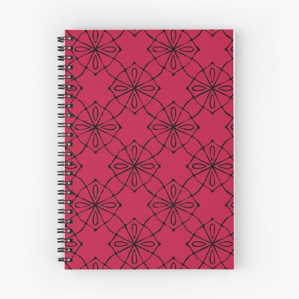 Item preview,  Geometric Pattern  Linked Pink Black designed and sold by Antava.