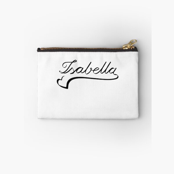 Item preview, ISABELLA NAME HEART LINE ART | Baby love unique proposal designed and sold by yourtravelguide.