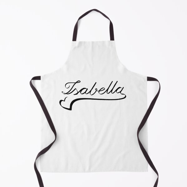 Item preview, ISABELLA NAME HEART LINE ART | Baby love unique proposal designed and sold by yourtravelguide.