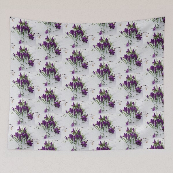 Item preview, Crocus in the snow designed and sold by SarahCD13.