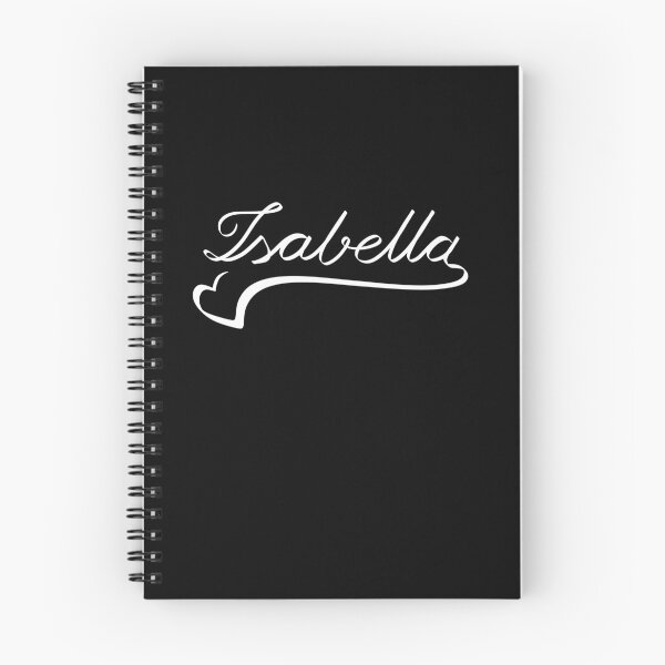 Item preview, ISABELLA NAME HEART LINE ART | Baby love unique proposal designed and sold by yourtravelguide.