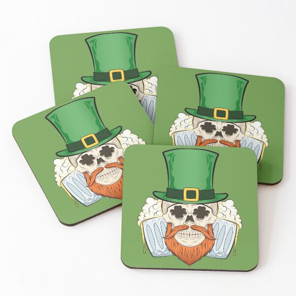 Item preview, skull beer funny st patrick day funny  designed and sold by V A R G A S S T Y L E.