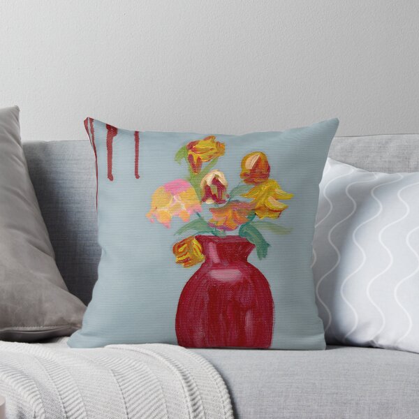 Aperçu de l'œuvre Roses rouges de vase créée et vendue par MyraLynneArt.