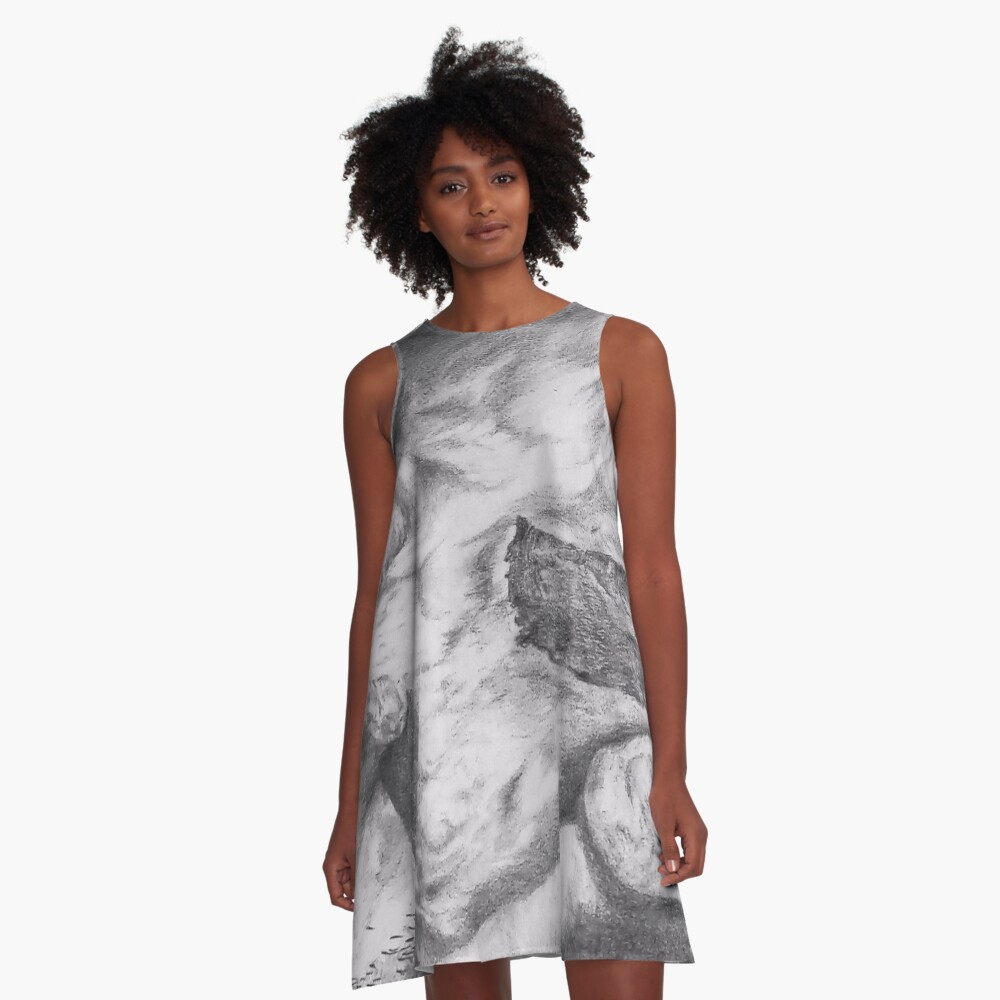 Item preview, A-Line Dress designed and sold by KidSquidStudios.