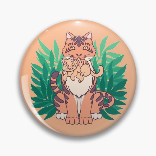 Item preview, Jungle Tiger And Cat designed and sold by SabrinaSana.