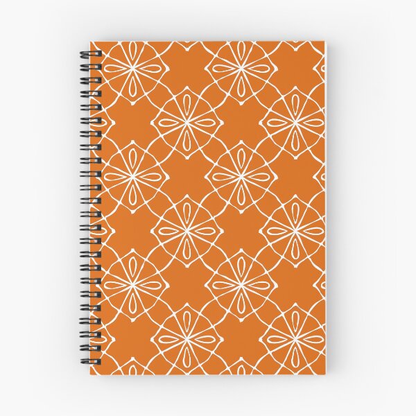 Item preview,   Geometric Pattern Linked Orange White designed and sold by Antava.