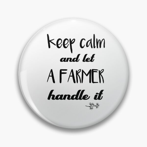 Item preview, keep calm and let a farmer handle it t-shirt Classic T-Shirt designed and sold by Ikgha.