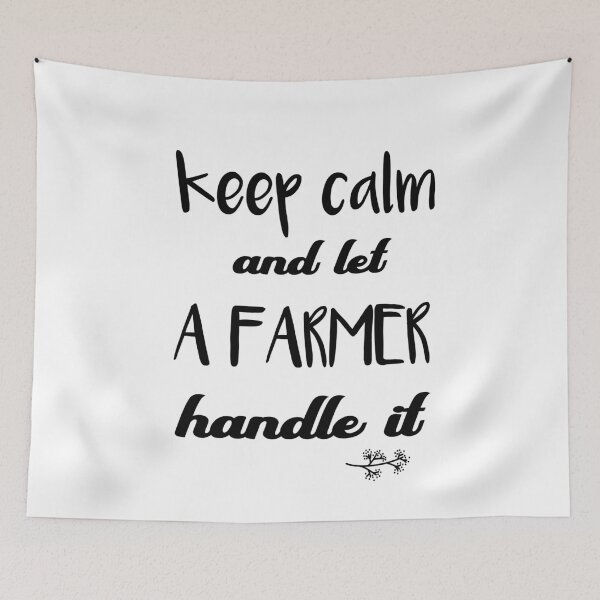 Item preview, keep calm and let a farmer handle it t-shirt Classic T-Shirt designed and sold by Ikgha.